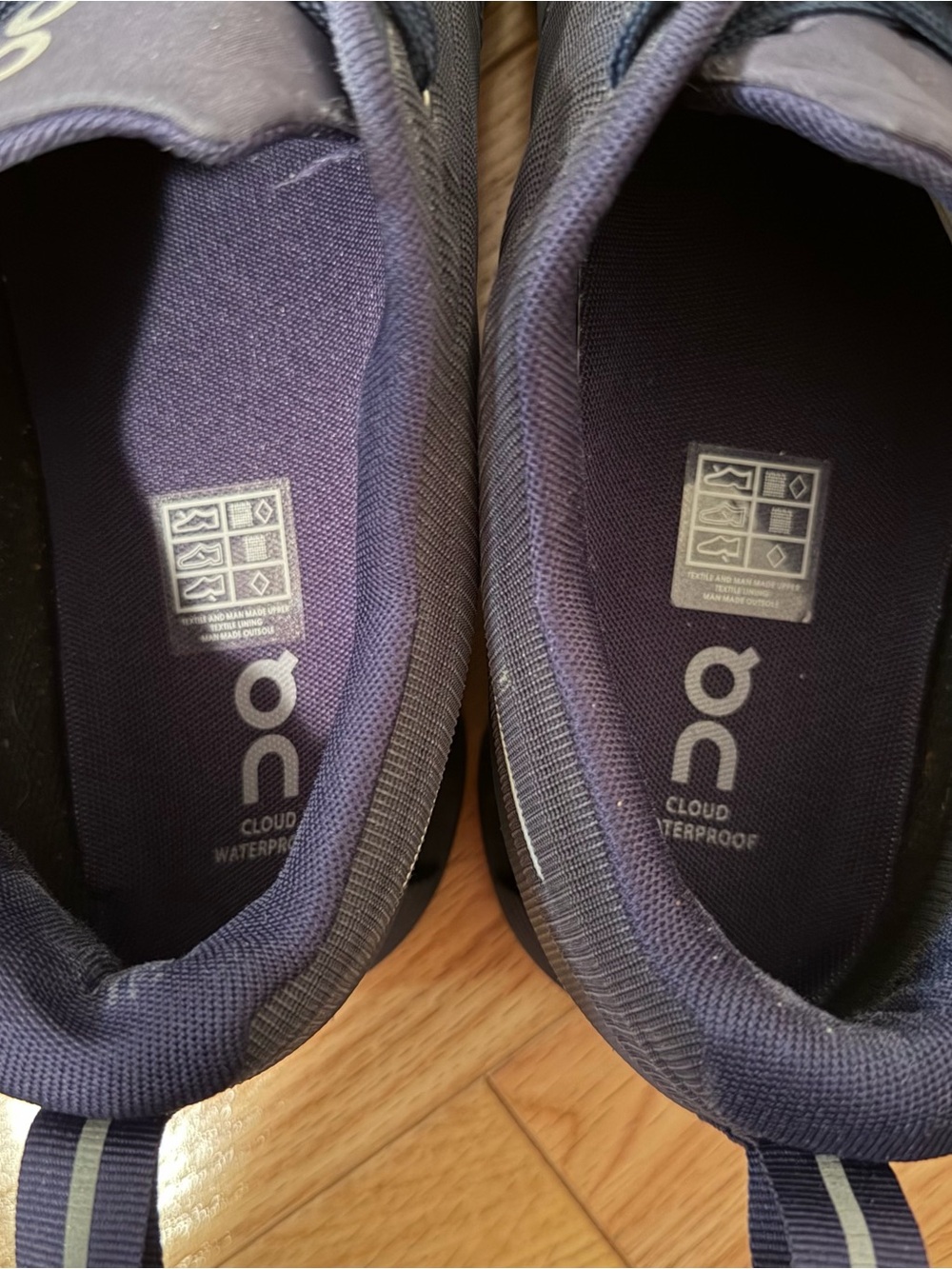 OnCloud Cloud 5 Waterproof - Navy Ink Sneakers - Picture 3 of 6